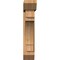 Ekena Millwork Merced Slat Smooth Bracket w/ Offset Brace, Western Red Cedar, 7 1/2"W x 30"D x 38"H BKT0806X30X38MRC06SWR - alternate 4